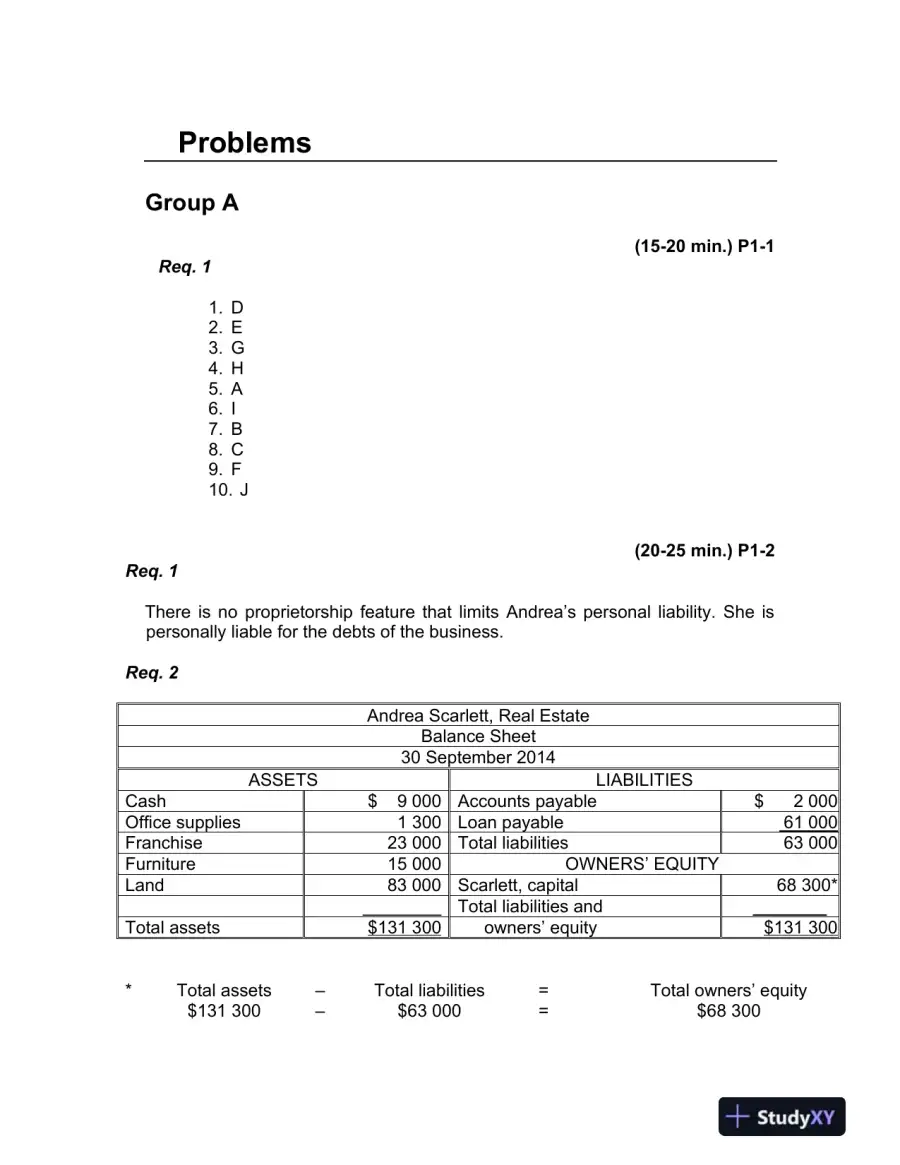 Accounting, 7th Edition Solution Manual, page 16