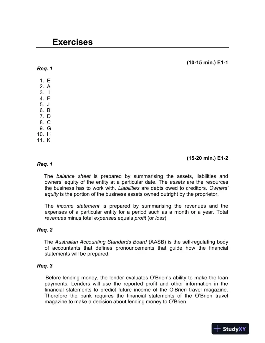 Accounting, 7th Edition Solution Manual, page 7