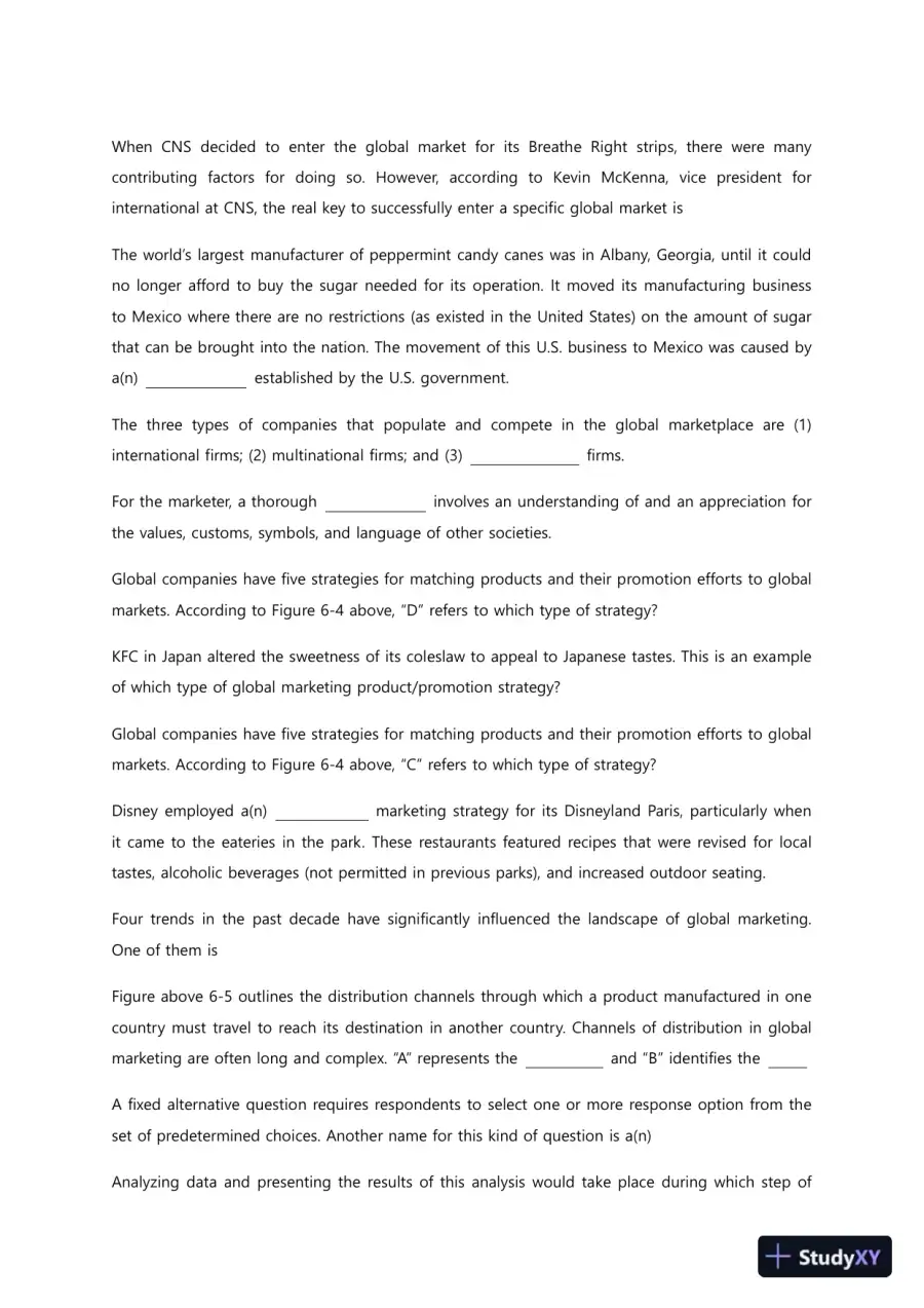 Liberty University BUSI 330 Midterm Exam Complete Solutions Correct Answers Key, page 6