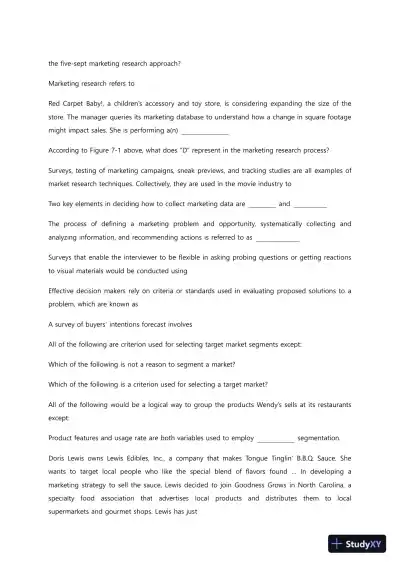 Liberty University BUSI 330 Midterm Exam Complete Solutions Correct Answers Key - Page 7 preview image