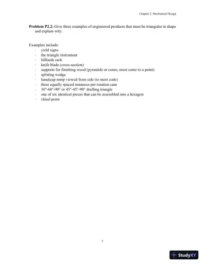 Solution Manual for An Introduction to Mechanical Engineering, 3rd Edition - Page 6 preview image