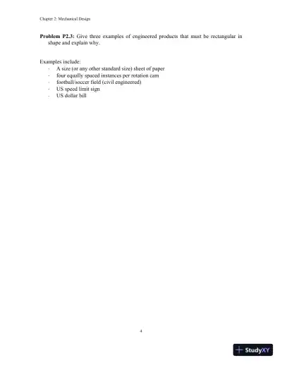 Solution Manual for An Introduction to Mechanical Engineering, 3rd Edition - Page 7 preview image