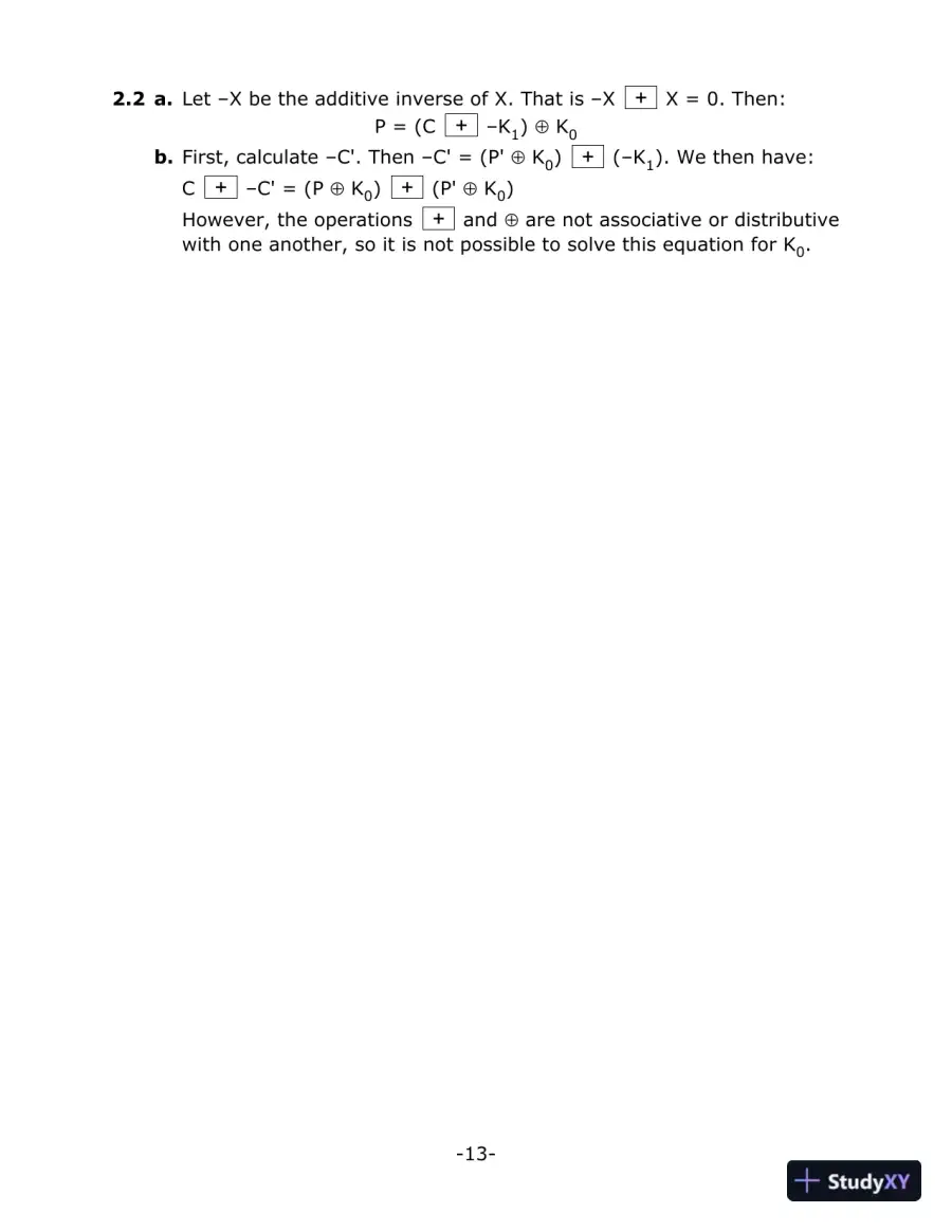 Solution Manual for Network Security Essentials: Applications and Standards, 6th Edition, page 12