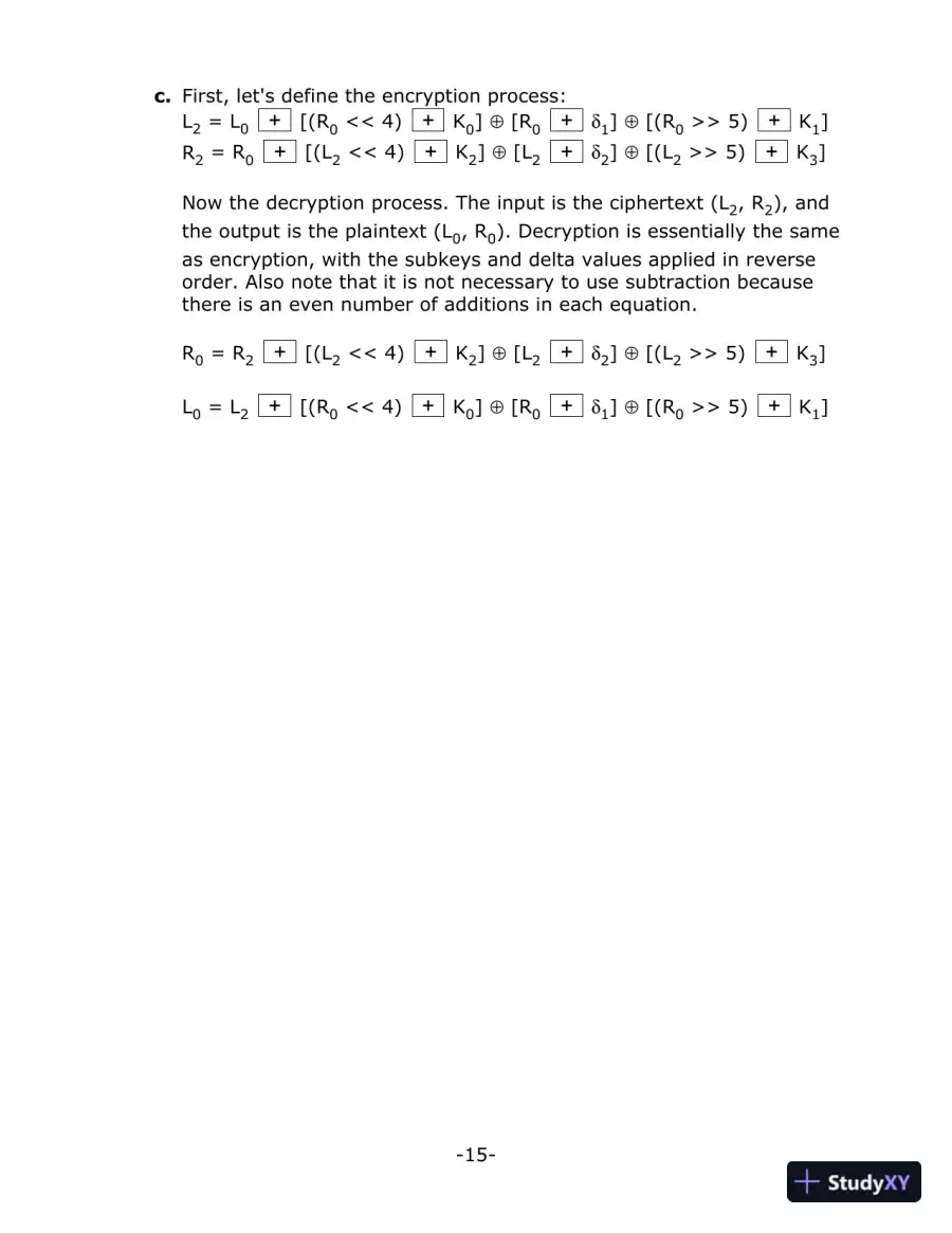 Solution Manual for Network Security Essentials: Applications and Standards, 6th Edition, page 14