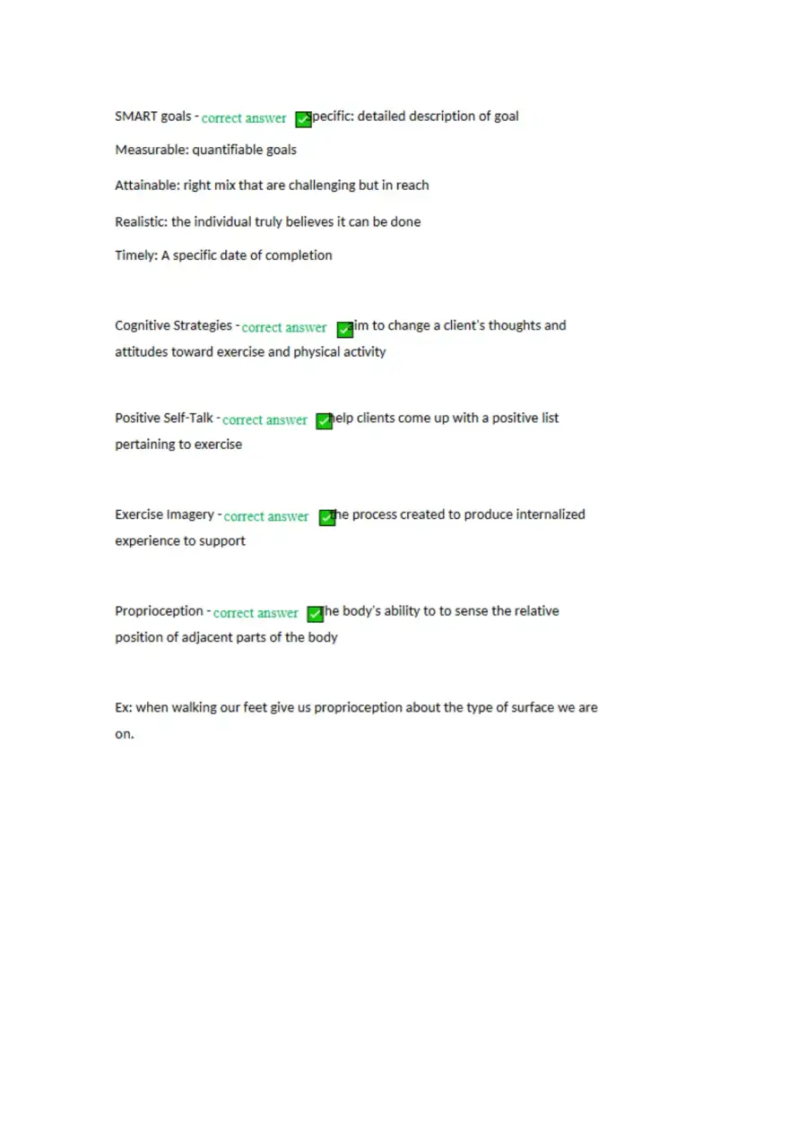 Nasm CPT Final Exam Study Guide, page 5