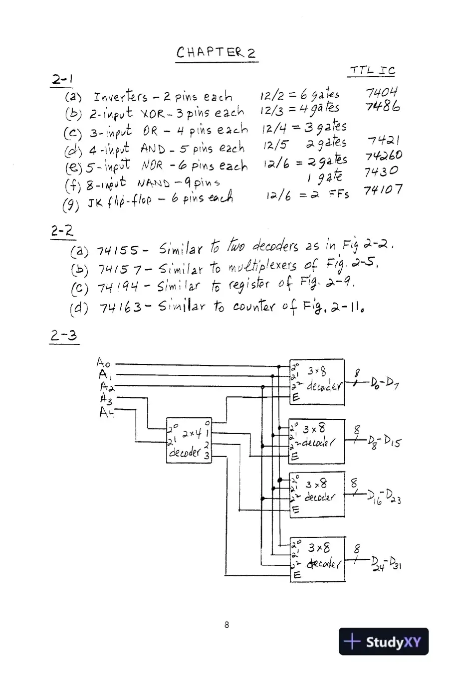 Solution Manual For Computer System Architecture, 3rd Edition, page 11