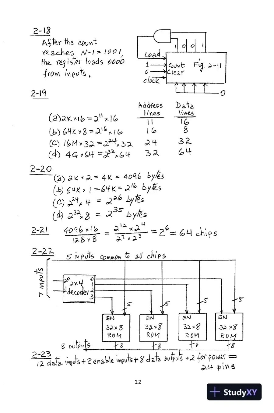 Solution Manual For Computer System Architecture, 3rd Edition, page 15
