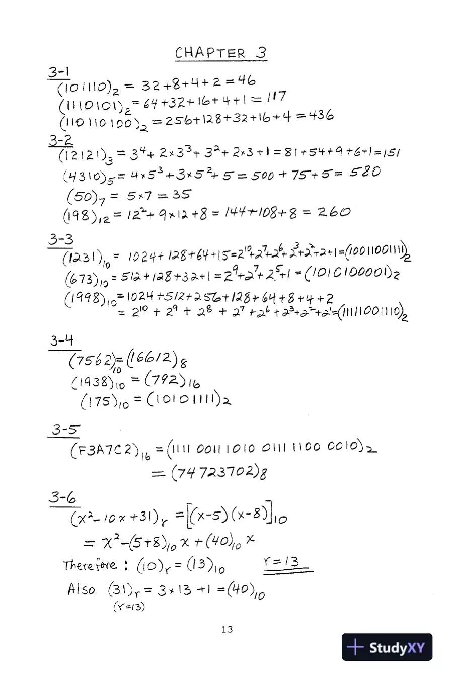 Solution Manual For Computer System Architecture, 3rd Edition, page 16