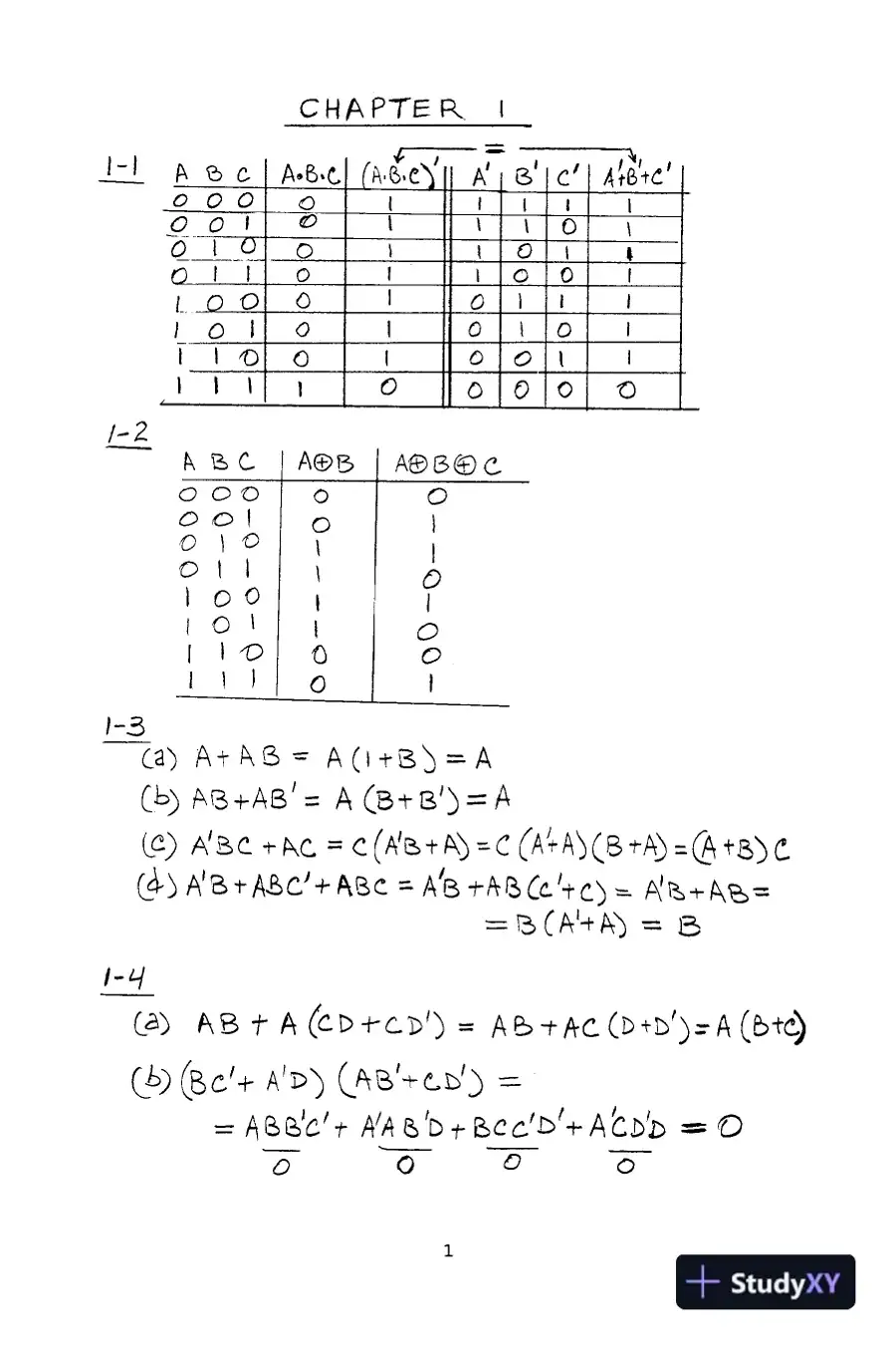 Solution Manual For Computer System Architecture, 3rd Edition, page 4