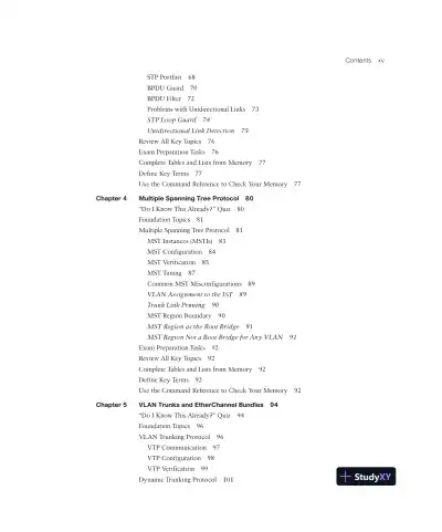 CCNP and CCIE Enterprise Core ENCOR 350-401 Official Cert Guide (2023) - Page 17 preview image