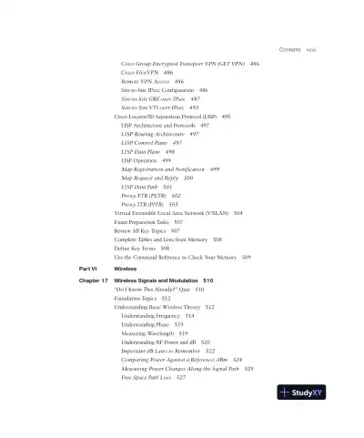 CCNP and CCIE Enterprise Core ENCOR 350-401 Official Cert Guide (2023) - Page 29 preview image