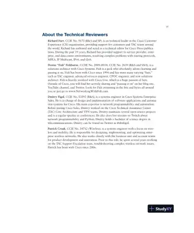 CCNP and CCIE Enterprise Core ENCOR 350-401 Official Cert Guide (2023) - Page 9 preview image