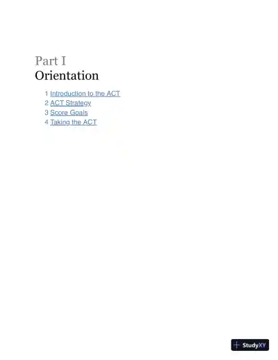 ACT Prep: 6 Practice Tests + Content Review + Strategies (2021) - Page 13 preview image