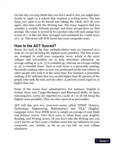 ACT Prep: 6 Practice Tests + Content Review + Strategies (2021) - Page 18 preview image