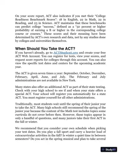 ACT Prep: 6 Practice Tests + Content Review + Strategies (2021) - Page 19 preview image