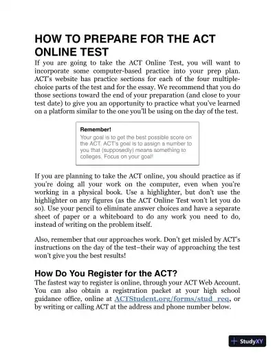 ACT Prep: 6 Practice Tests + Content Review + Strategies (2021) - Page 24 preview image