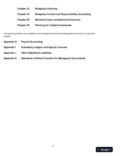 Solution Manual for Financial Accounting, 3rd Edition - Page 4 preview image