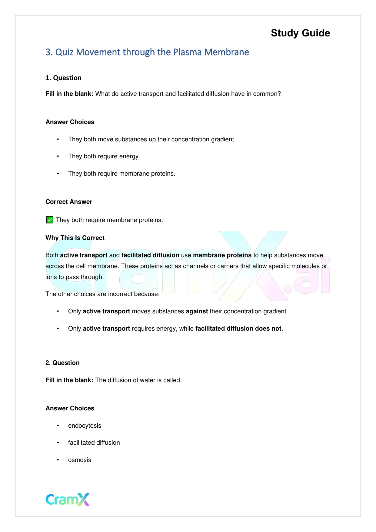 Biology - The Biology of Cells - Page 5 preview image