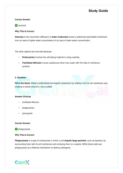Biology - The Biology of Cells - Page 6 preview image