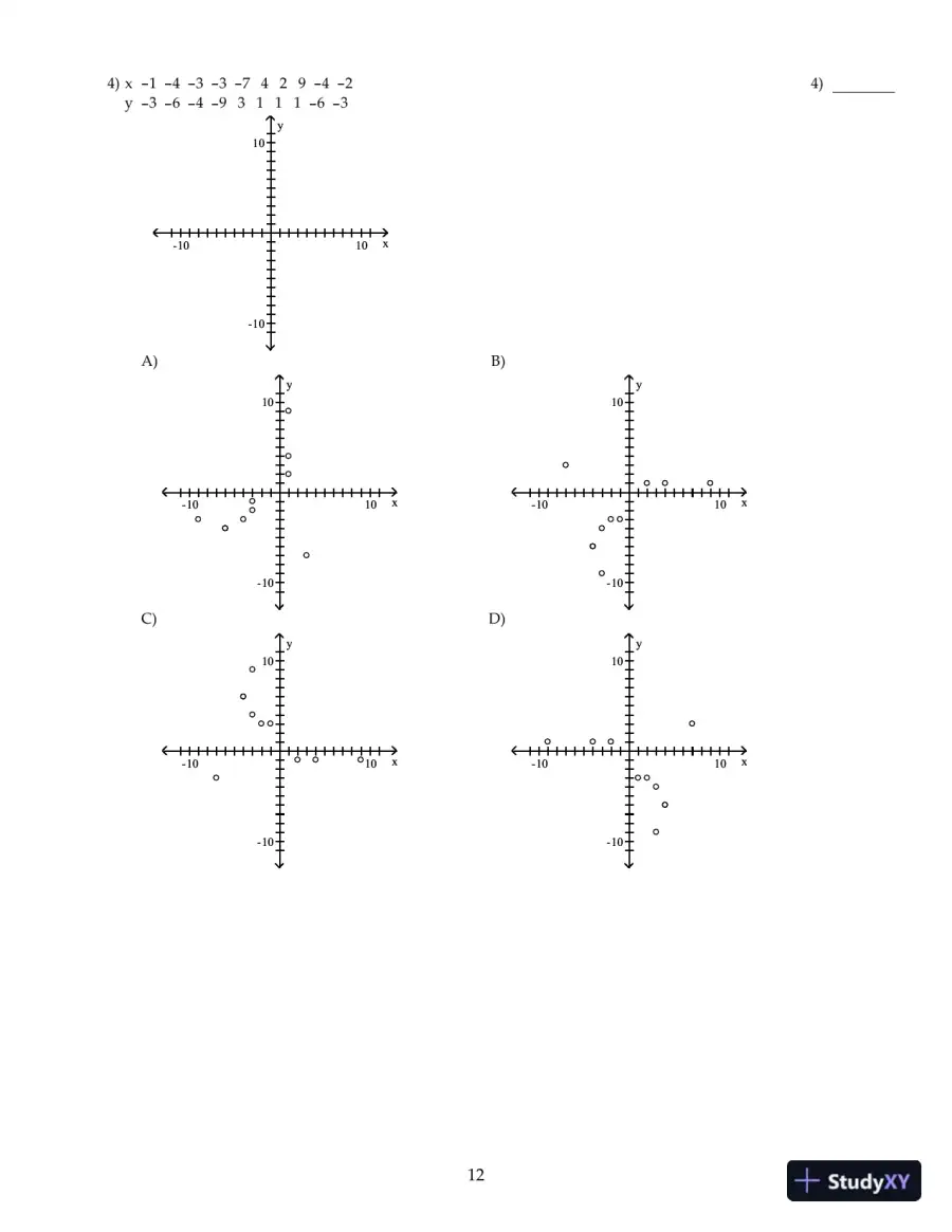 Test Bank For Elementary Statistics, 12th Edition, page 13