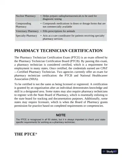 Master the Pharmacy Technician Certification PTCE Exam (2020) - Page 20 preview image