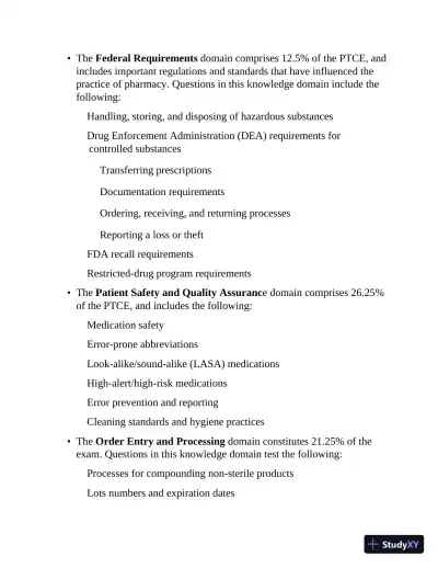 Master the Pharmacy Technician Certification PTCE Exam (2020) - Page 28 preview image
