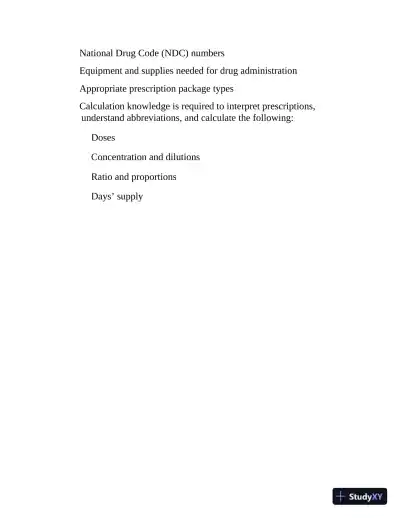 Master the Pharmacy Technician Certification PTCE Exam (2020) - Page 29 preview image