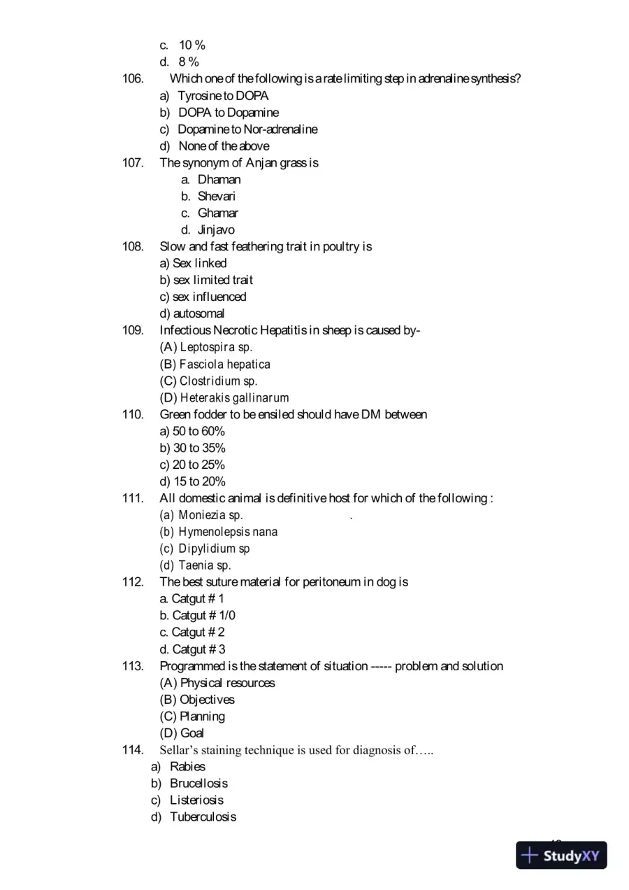 Nursing Diagnosis Practice Exam With Answers (1002 Solved Questions), page 14
