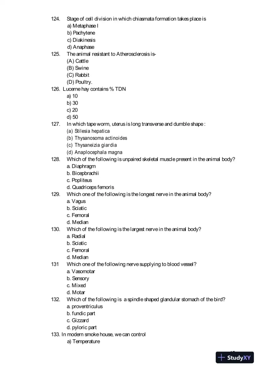 Nursing Diagnosis Practice Exam With Answers (1002 Solved Questions), page 16