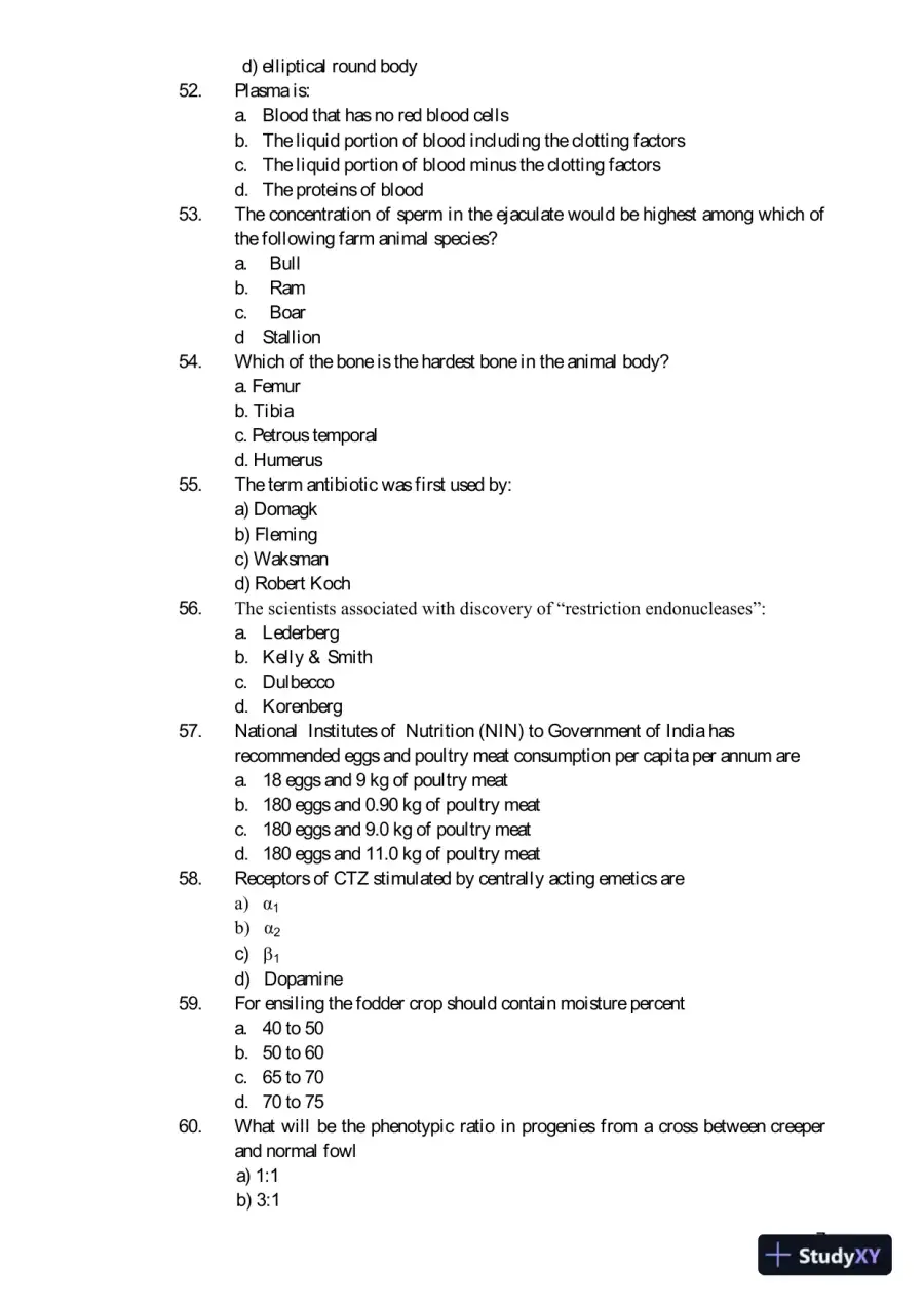 Nursing Diagnosis Practice Exam With Answers (1002 Solved Questions), page 8
