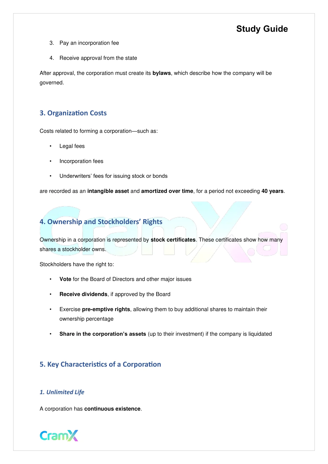Accounting Principles II – Corporations - Page 2 preview image