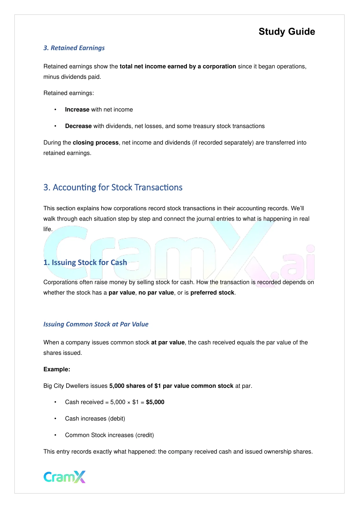 Accounting Principles II – Corporations - Page 8 preview image