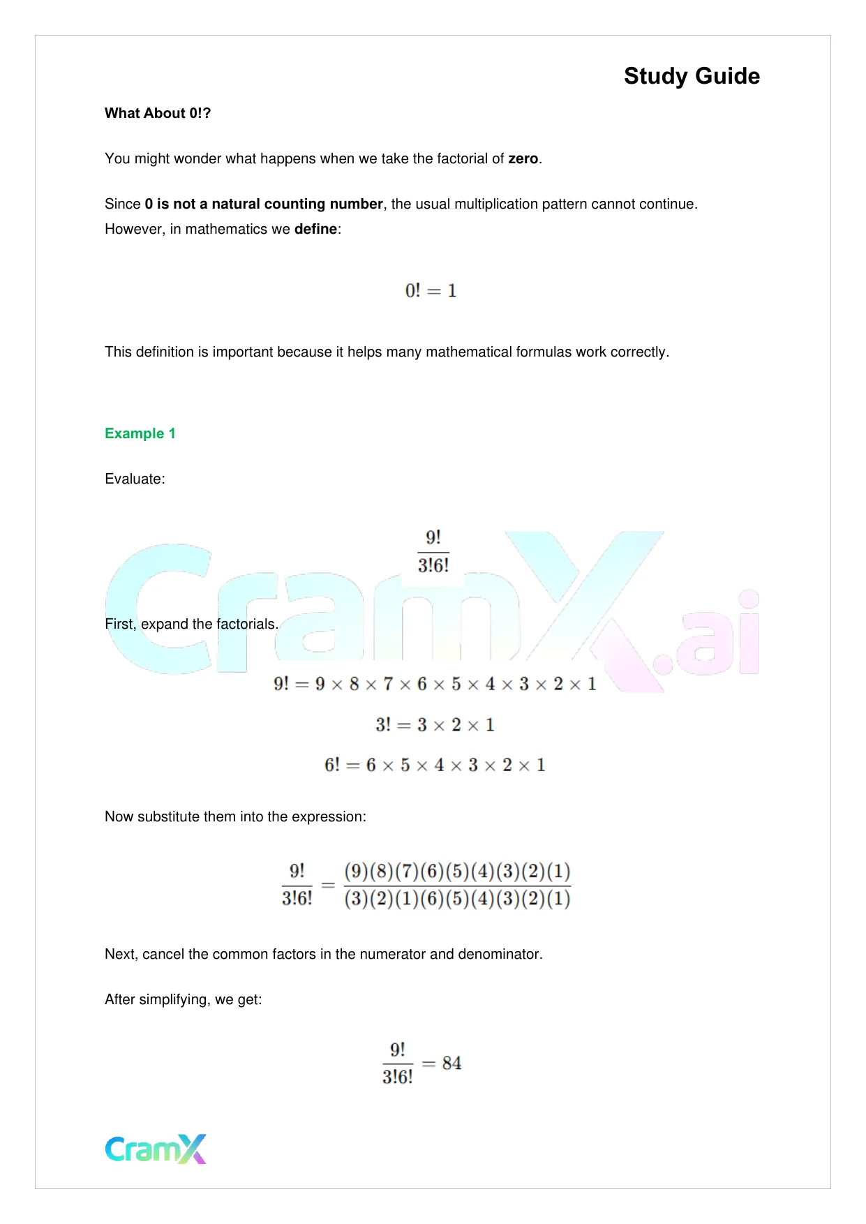 Algebra II – Additional Topics - Page 2 preview image