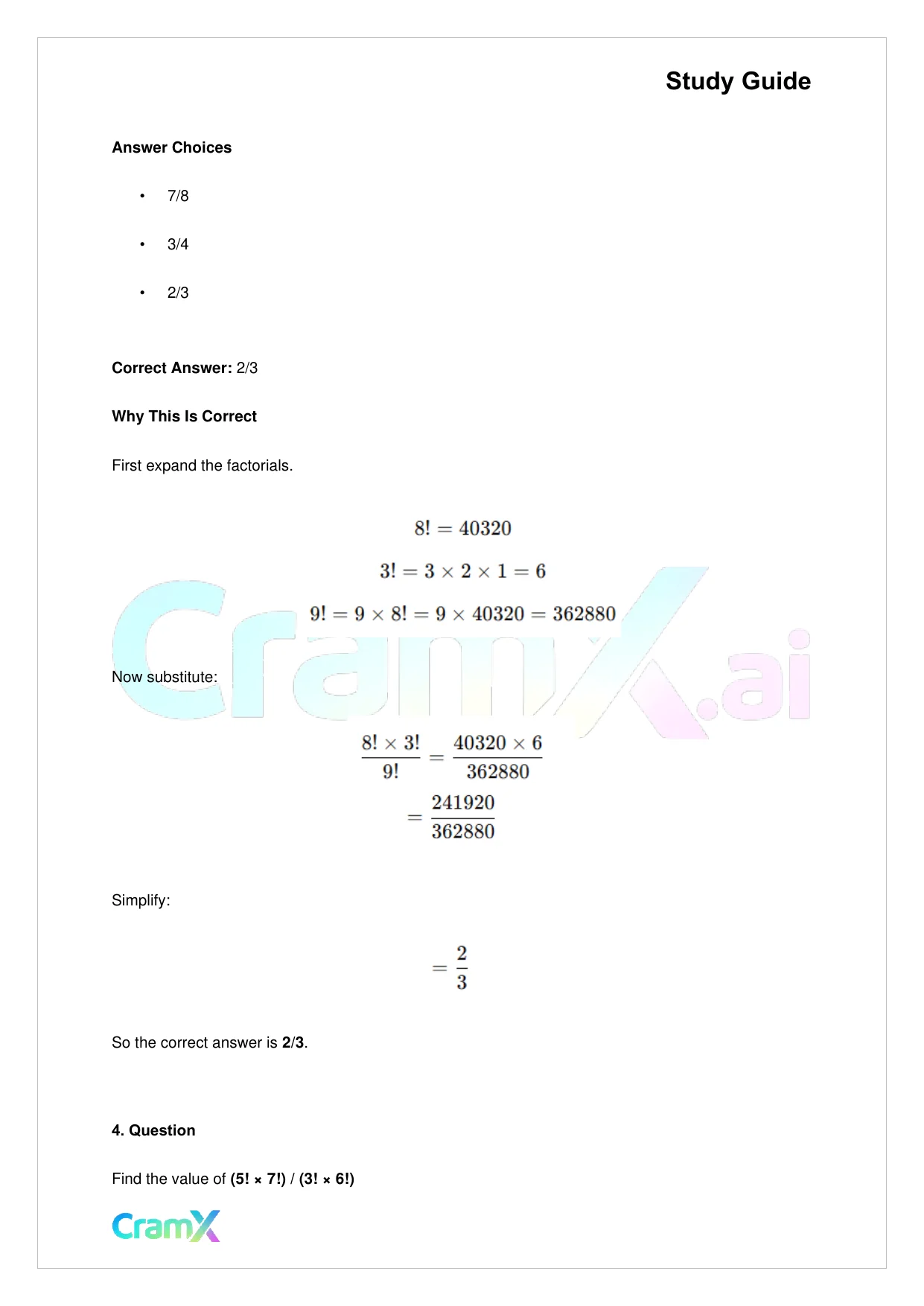 Algebra II – Additional Topics - Page 5 preview image