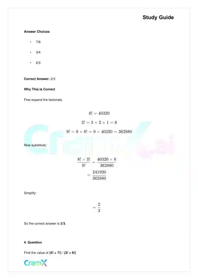 Algebra II – Additional Topics - Page 5 preview image