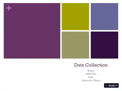 Data Collection Ballard Integrated Managed Services, Inc. (BIMS) - QNT351 Consulting Group - Page 1 preview image