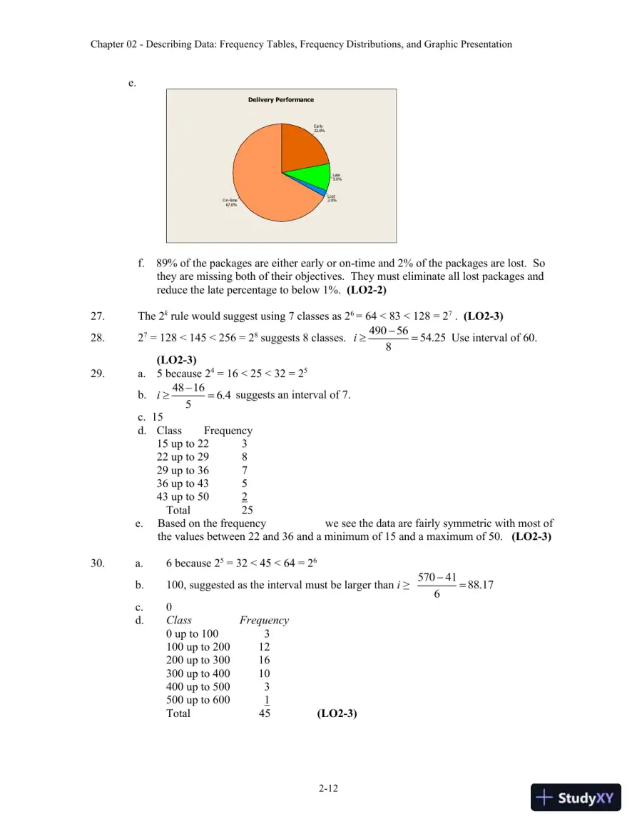 Solution Manual For Statistical Techniques In Business And Economics, 16th Edition, page 16