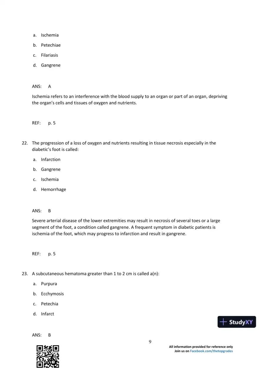 Comprehensive Radiographic Pathology 5th Edition Test Bank, page 10