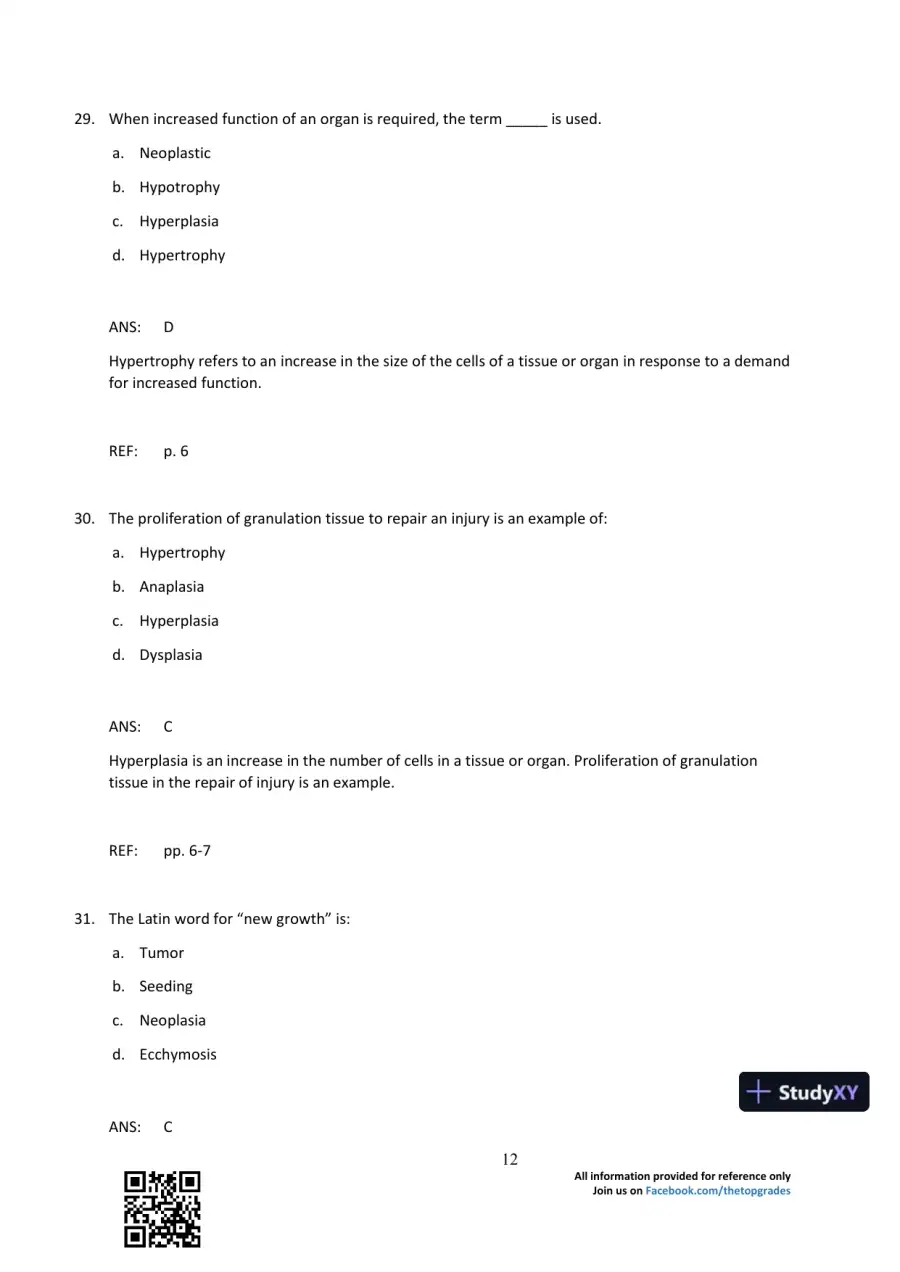 Comprehensive Radiographic Pathology 5th Edition Test Bank, page 13