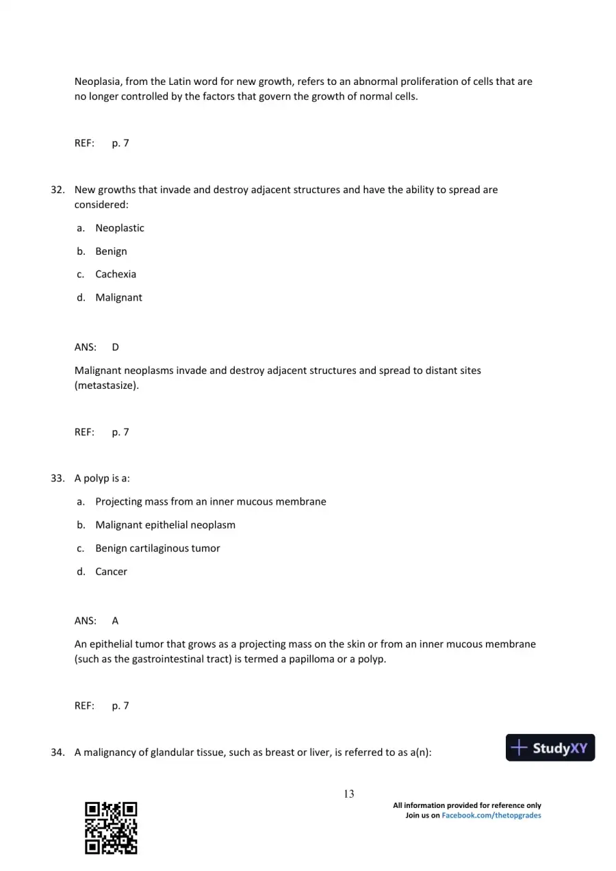 Comprehensive Radiographic Pathology 5th Edition Test Bank, page 14