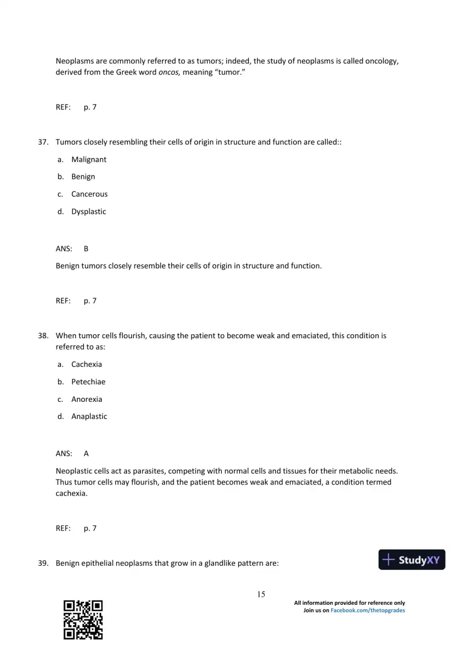 Comprehensive Radiographic Pathology 5th Edition Test Bank, page 16