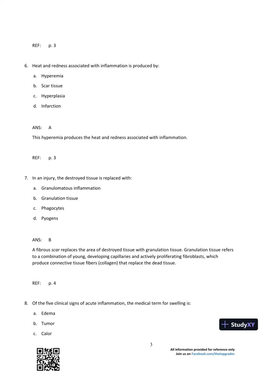 Comprehensive Radiographic Pathology 5th Edition Test Bank, page 4