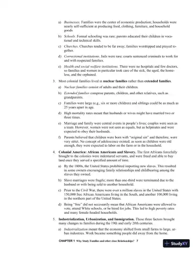 Class Notes for Exploring Marriages and Families, 3rd Edition - Page 10 preview image