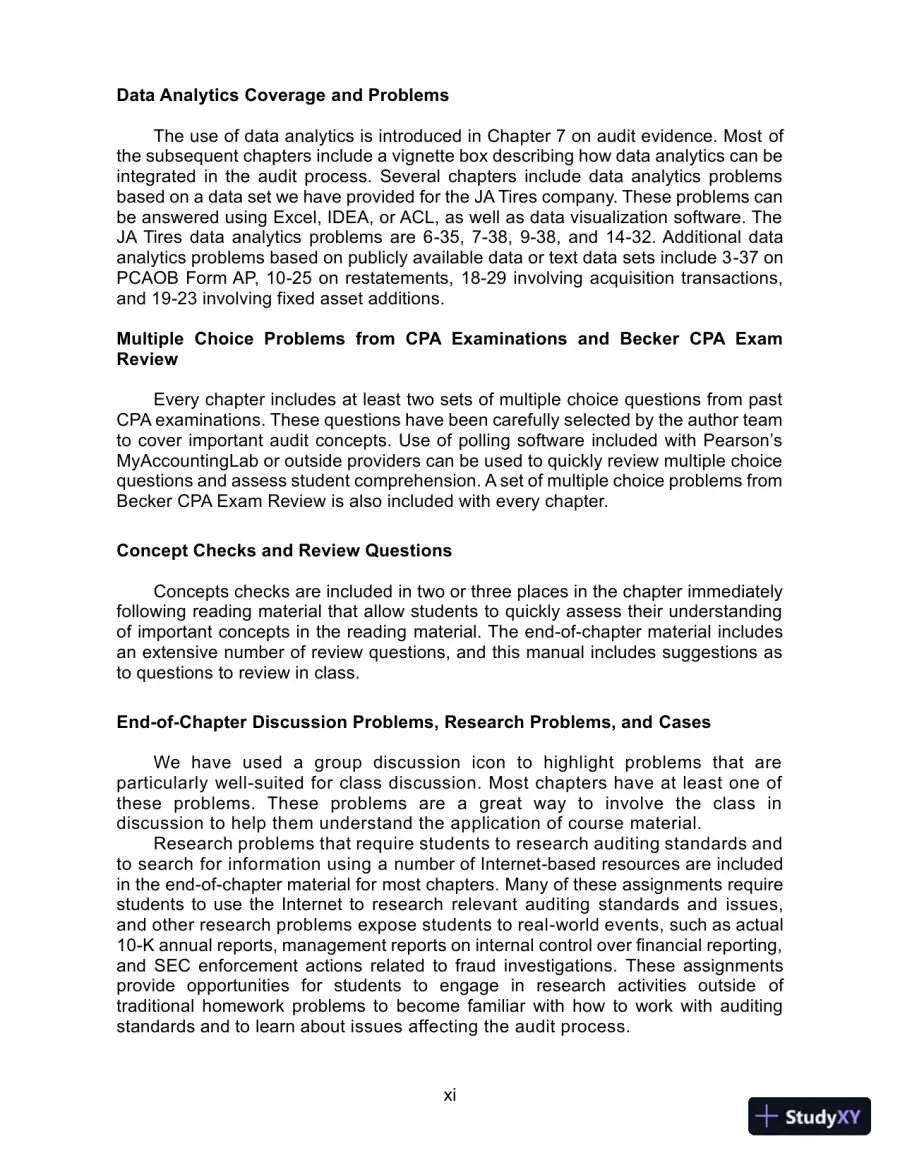 Lecture Notes for Auditing and Assurance Services, 17th Edition, page 14