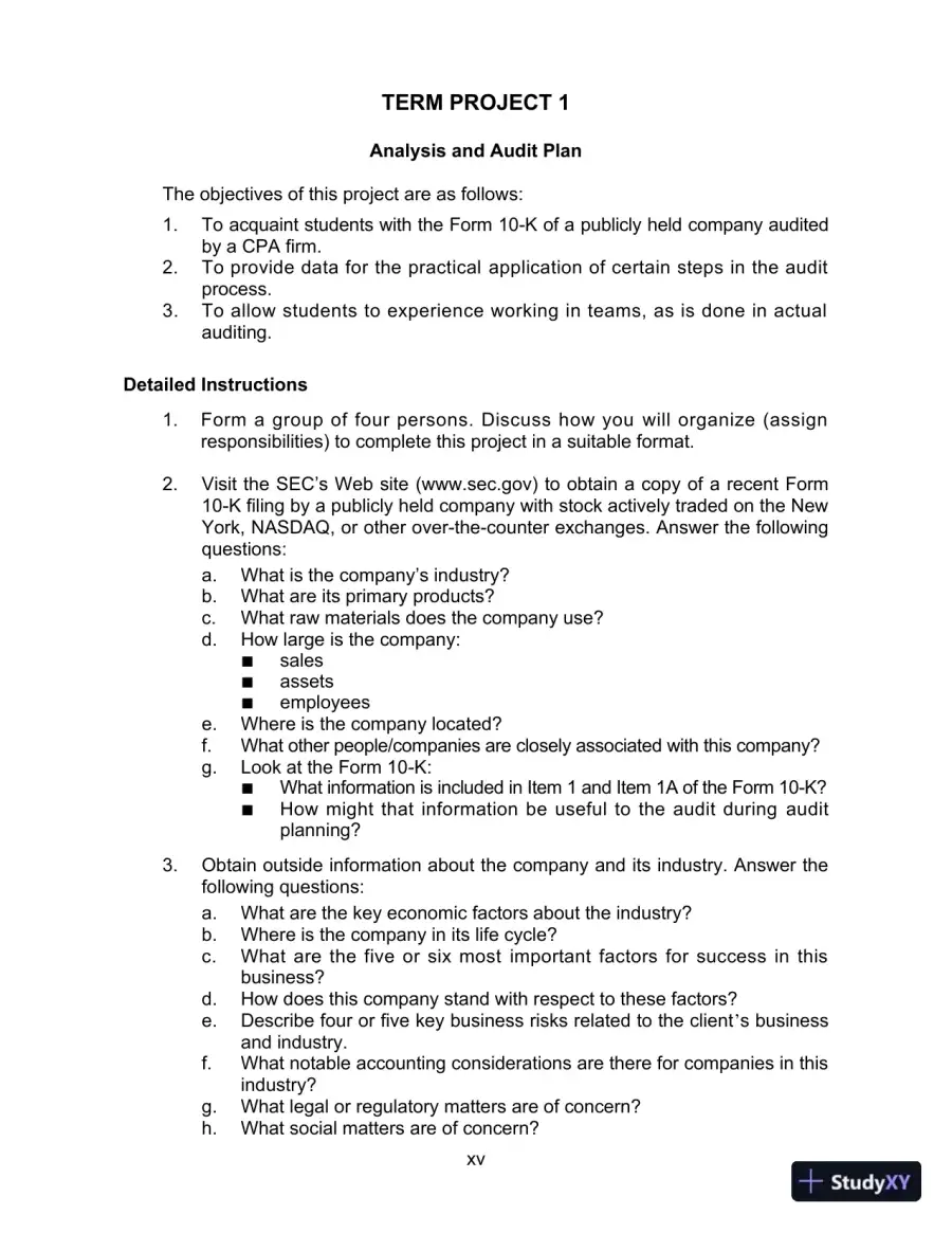 Lecture Notes for Auditing and Assurance Services, 17th Edition, page 18