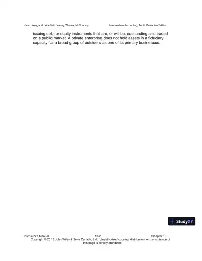 Intermediate Accounting, Volume 2, 10th Canadian Edition Lecture Notes - Page 3 preview image