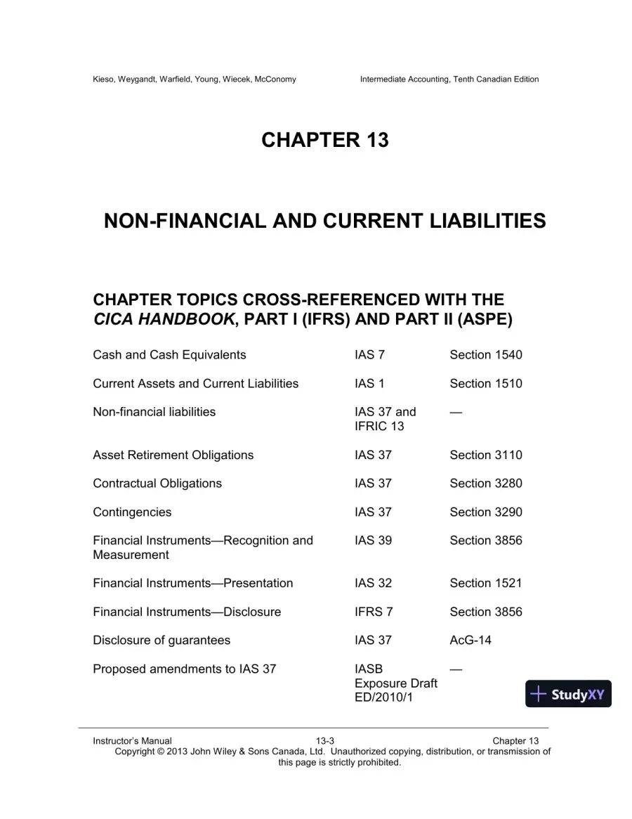 Intermediate Accounting, Volume 2, 10th Canadian Edition Lecture Notes, page 4