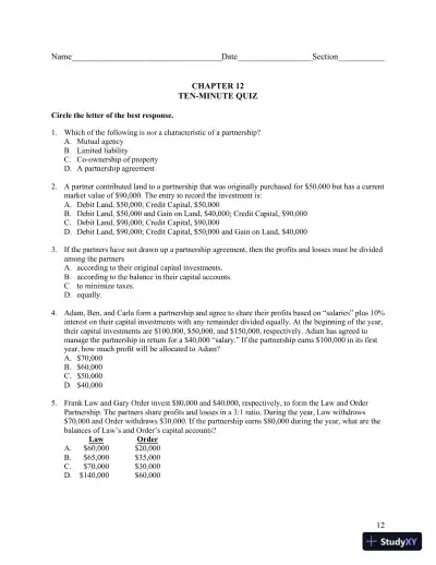 Lecture Notes for Horngren's Accounting, Volume 2, Eleventh Canadian Edition - Page 15 preview image