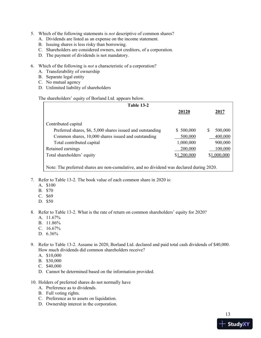 Lecture Notes for Horngren's Accounting, Volume 2, Eleventh Canadian Edition, page 30