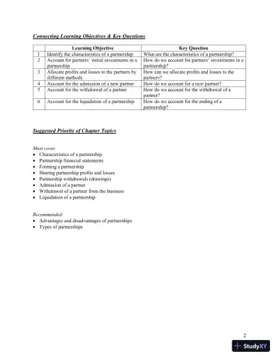 Lecture Notes for Horngren's Accounting, Volume 2, Eleventh Canadian Edition - Page 5 preview image